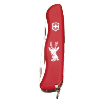 Victorinox lovski žepni nož 0.8573 glava srnjaka, rdeč