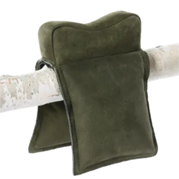 Vreča za naslon puške usnjena 15*15cm